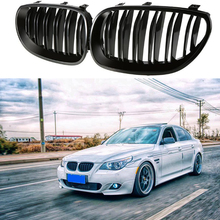 Front Gloss black kidney sport grilles Hood grill for BMW E60 E61 2003, 2004, 2005, 2006, 2007, 2008, 2009 M5 525i 528i 528xi 2024 - buy cheap