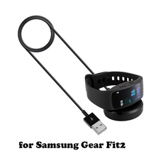 Base de carregamento usb, base de carregamento para relógio inteligente samsung gear fit 2 encaixes de fábrica 2024 - compre barato