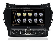 Sistema de navegação gps + rádio tv, para hyundai ix45 2013 a 2014, ipod bt 3g wifi, tela hd, sistema multimídia 2024 - compre barato