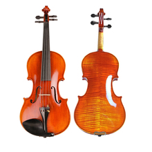 Violín profesional de gama alta con rayas secas naturales, barniz de arce para artesanías a mano, Violino 4/4 3/4 TONGLING, 20 años 2024 - compra barato