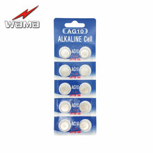 10x Wama AG10 LR1130 389 390 1.5V Alkaline Button Cell Coin Battery Wholesales Disposable Calculator Toys Batteries 2024 - buy cheap