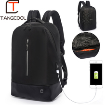 Tangcool-Mochila para ordenador portátil de 15,6 "para hombre, bolsa de viaje impermeable, escolar 2024 - compra barato