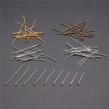 200pcs 18-35mm Flat Head Pins 4 Colors Headpins For Jewelry Making Jewelry Findings & Components 2024 - buy cheap