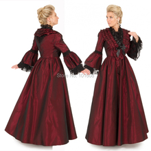 Tailored!19 Century Vintage costume Victorian dresses Eras Southern Belle Gown Marie Antoinette dresses Renaissance dress HL-126 2024 - buy cheap