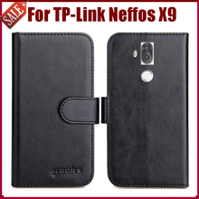 Hot Sale! TP-Link Neffos X9 Case New Arrival 6 Colors High Quality Flip Leather Protective Cover For TP-Link Neffos X9 Case 2024 - buy cheap