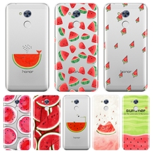 Melancia frutas engraçado vermelho caso de telefone para huawei honor 6 5a 4x 5x 6x silicone macio capa traseira para huawei honor 4c 5c 6a 6c pro 2024 - compre barato