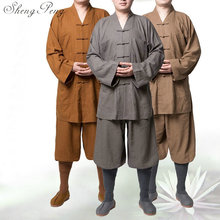 Buddhist monk robes buddhist clothing buddhist monk clothing shaolin monk clothing kung fu clothes kung fu clothing Q258 2024 - buy cheap