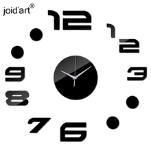 New Acrylic Mirror Clock Wall Stickers Home Decor Quartz Watch 3d Diy Clocks top fashions Horloge Modern 2024 - buy cheap