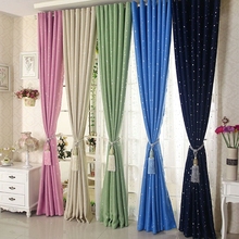 Modern Star Curtains for Children Bedroom Kids Room Short Curtain for Living Window Drape Kitchen 3 Kinds Color Roman Blind 2024 - buy cheap