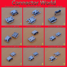 10 modelos de puerto de carga mini micro usb conector jack 7pin 5 pin enchufe b hembra V8 enchufe para nokia huawei samsung pcb dock TABLET 2024 - compra barato