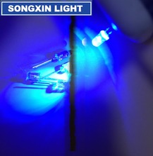 Diodos LED parpadeantes de 5mm, luz azul transparente, diodos emisores de luz intermitente, 5mm, 5mm, danshan B, 1000 Uds. 2024 - compra barato