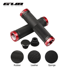 GUB New Rubber/Sponge/Leather Bicycle Handlebar Grips Anti-Skid MTB Road Bike Lockable Handle Grip Shock-absorbing Cycling Grips 2024 - buy cheap