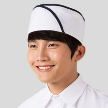 Chapéu de chef coreano, chapéu de chef chinês, restaurante, chefe, garçom, acessórios, top garçom 2024 - compre barato