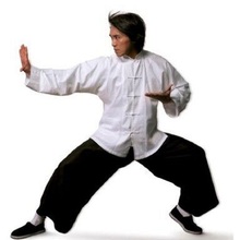 Китайский традиционный хлопковый костюм Тан с длинным рукавом Wu Shu Tai Chi, топ, рубашка Shaolin kung fu Wing chun, костюмы, рубашки для боевых искусства 2024 - купить недорого