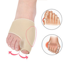 1Pair Toe Separator Hallux Valgus Bunion Corrector Orthotics Feet Bone Thumb Adjuster Correction Pedicure Sock Straightener 2024 - buy cheap