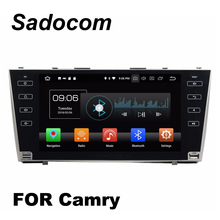 IPS Android 8.0 4GB + 32GB Octa core Car DVD Player Wifi car radio 4.0 RDS RADIO GPS Glonass Map For Toyota CAMRY 2007-2011 2024 - buy cheap