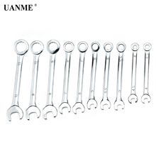 UANME Reversible Ratchet Wrench Mini Electronic Combination Wrench Spanner Set Hardware Repair Tool Closed+Open End herramientas 2024 - buy cheap