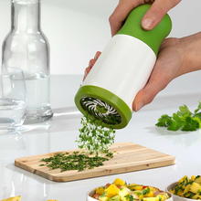 Kitchen Cooking ABS Herb Spice Grinder Grater Handheld Mill Parsley Grater Vegetable Food Cutter Tools Shredder Chopper 2024 - buy cheap