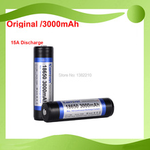 2PCS/Lot Original Keeppower P1830R 3.7V 18650 3000mAh Safety Max 15A Discharge PROTECTED High Lumen Flashlight Battery 2024 - buy cheap
