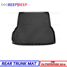 For Nissan Pathfinder 2014- car trunk mat rear inner boot cargo tray floor carpet car styling interior decoration accessories 2024 - buy cheap