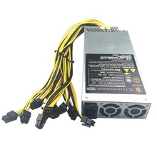 1800W PC Power Supply 1800W 12V 168A Miner Bitcoin Power Supply For Mining Machine 1800W Bitcoin Mining PSU PC Power Supply 6Pin 2024 - buy cheap