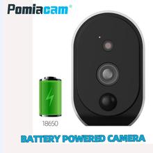 Câmera de segurança operada à bateria l3, câmera ip 1080p, bateria hd, câmera de vigilância sem fio, câmera de vigilância 2.0mp, segurança doméstica 2024 - compre barato