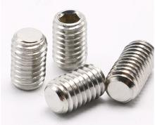 30pcs M2.5 stainless steel inner hexagon flat head screws set screw machine top wire bolt bolts 2.5-10mm length 2024 - buy cheap
