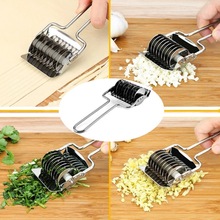 Stainless Steel Noodle Maker Lattice Roller Docker Dough Cutter Home Manual Noodle Pasta Cutting Machine Noodle Roller Cutter 2024 - buy cheap