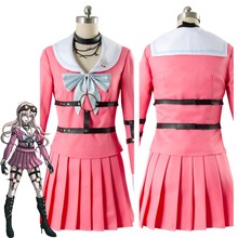 Danganronpa-Disfraz de Cosplay de Miu Iruma para mujer y niña, conjunto uniforme completo de Anime, Halloween, Carnaval 2024 - compra barato