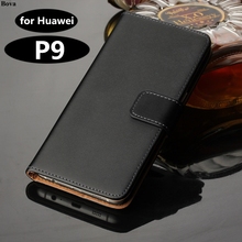 Case for Huawei P9 cover Premium PU Leather Wallet Case Flip Case for Huawei Ascend P9 with Card Slots and Cash Holder GG 2024 - buy cheap