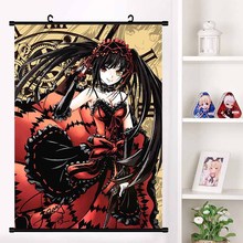 Anime Manga DATE A LIVE Nightmare tobiachi Origami Yatogami Tenka Cosplay Mural de desplazamiento de pared póster colgar en la pared póster decoración del hogar 2024 - compra barato