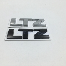 LTZ-pegatina con emblema para coche, Logo LTZ, insignia trasera con letras 3D para Chevy Cruze, Metal, negro, cromo, etiqueta trasera para vehículo 2024 - compra barato