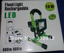 10W Chargeable LED FLood Light;with AC adaptor and car adaptor 2024 - buy cheap