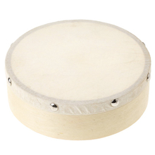 Tambourine Natural Skin Without Jingles Percussion Instrument Musical Toy Baby Bebe - 6 Inches 2024 - buy cheap