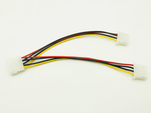 4P 4Pin Molex Male к 2 порту Molex IDE Female блок питания разделитель адаптер кабель компьютерный кабель питания для майнинга BTC ETH 2024 - купить недорого