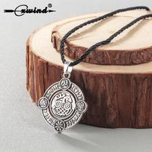 Cxwind Retro Horse Norse Viking Runes Pendant Gothic Necklace Sleipnir Odin Medallion Amulet Vintage Necklaces Jewelry for Men 2024 - buy cheap