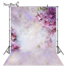 NeoBack-telón de fondo de primavera para bebé recién nacido, telón de fondo con diseño de pétalos florales, ideal para sesión fotográfica, estudio fotográfico 2024 - compra barato