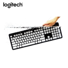 Проводная игровая клавиатура Logitech K310, оригинальная Водонепроницаемая мультимедийная геймерская эргономичная клавиатура для ПК 2024 - купить недорого