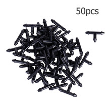 50PCS3/5mm T Shape Three Hole Micro Drip Irrigation Pipe Barbed Connector Garden Hose Sprinkler Watering System Connection Part 2024 - buy cheap