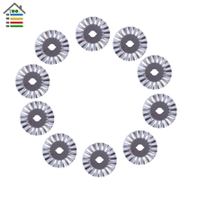 Cuchillas de corte rotativo de 45mm, recambios de Cuchillas dentadas para tela, cortadora de papel portátil, herramientas de costura de encaje, 10 Uds. 2024 - compra barato