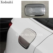 Car ABS Chrome Body Styling Gas/Fuel/Oil Tank Cover Cap Stick Lamp Frame Trim 1pcs For VW Audi Q5 L Q5L 2018 2019 2020 2024 - buy cheap