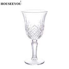 HOUSEEYOU-Copa de vino tinto de 5,41 oz, cristal transparente, Retro, para Bar, fiesta, regalo para beber, 160ml 2024 - compra barato