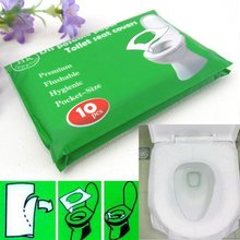 1 Pack=10Pcs Disposable Paper Toilet Seat Covers Camping Festival Travel Loo wc mat 100% Waterproof toilet 2024 - buy cheap