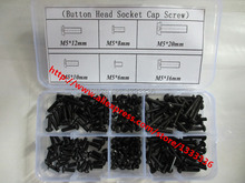120pcs M5 Serie Button Head Socket Cap Screw 10.9 Grade Accessories Kits Bolt M5X6/8/10/12/16/20mm 2024 - buy cheap