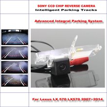 Car Rear Camera For Lexus LX 570/LX570 2007-2014 Intelligent Parking Tracks Reverse Backup NTSC RCA AUX HD CAM 2024 - buy cheap