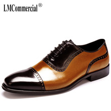 High Quality Genuine Leather Shoes Men,Lace-Up Business Men Shoes,Men Dress Shoes all-match cowhide spring autumn summer 2024 - buy cheap