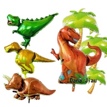 Big Dinosaur Foil Balloons Birthday Party Decoration Inflatable Air Balloons Photo Prop Kids Toy Animal Zoo Theme Decorate Ball 2024 - buy cheap