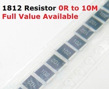 Resistores de chip 50 argolas smd, resistor 1812 110r/120r/130r/150r/160r 5% resistência 110/120/130/150/ohm frete grátis 2024 - compre barato