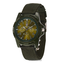 Top Luxury Brand Men Sports Watches Fashion Men's Quartz Clock Man Nylon Strap Army Military Wrist Watch Saat Relogio Masculino 2024 - buy cheap