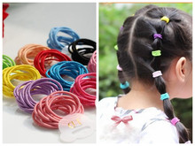Frete grátis, novos acessórios para cabelo com 20 cores para meninas e crianças faixas elásticas para cabelo e rabo de cavalo fj3341 2024 - compre barato